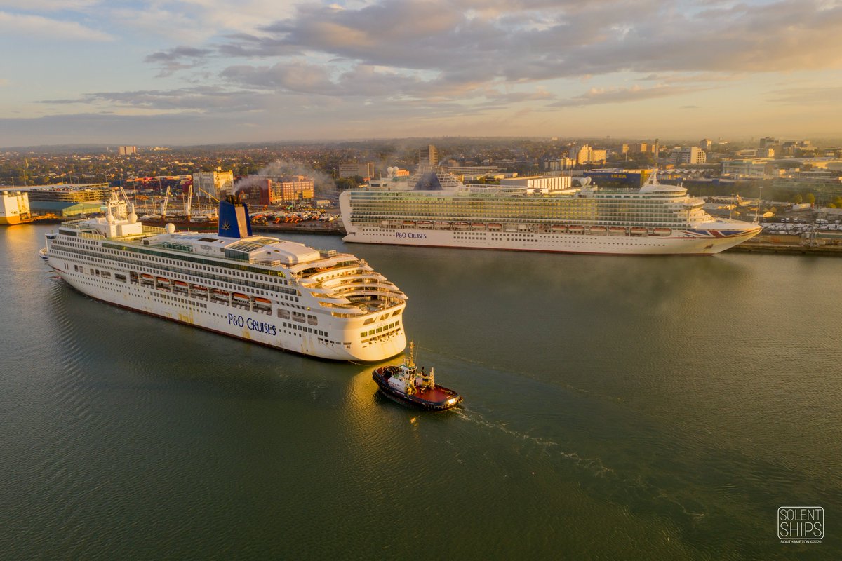 Ahoy_Shipmate's tweet photo. Ship of the day is Aurora 

@pandocruises @ABPSouthampton 
#shipspotting #workatsea #lifeatsea #shipspotter  #vessel #shipphoto #cruiseship #Aurora #dronephotography #vehiclecarrier #drone #Southampton https://t.co/kxXsVwe3ZV