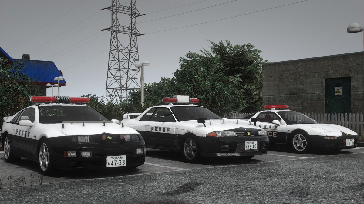 茨城県警察 日産・スカイラインGT-R R32 一度作ってみたかった個体の一