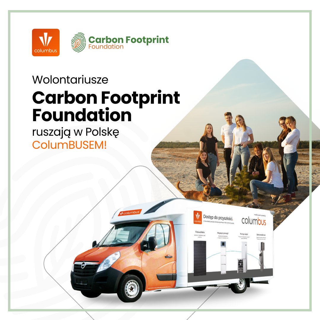 C4rbonFootprint's tweet photo. Podbijamy Podkarpacie razem z @columbusenergy_! ⚡Projekt ColumBus to inicjatywa promocyjna, która tłumaczy skąd bierze się #PrądJakPowietrze. A my edukujemy nt. śladu węglowego i zmian klimatycznych.

#śladwęglowy #oze #fotowoltaika #van #podkarpacie #podkarpackie https://t.co/5HO3deQ4EL