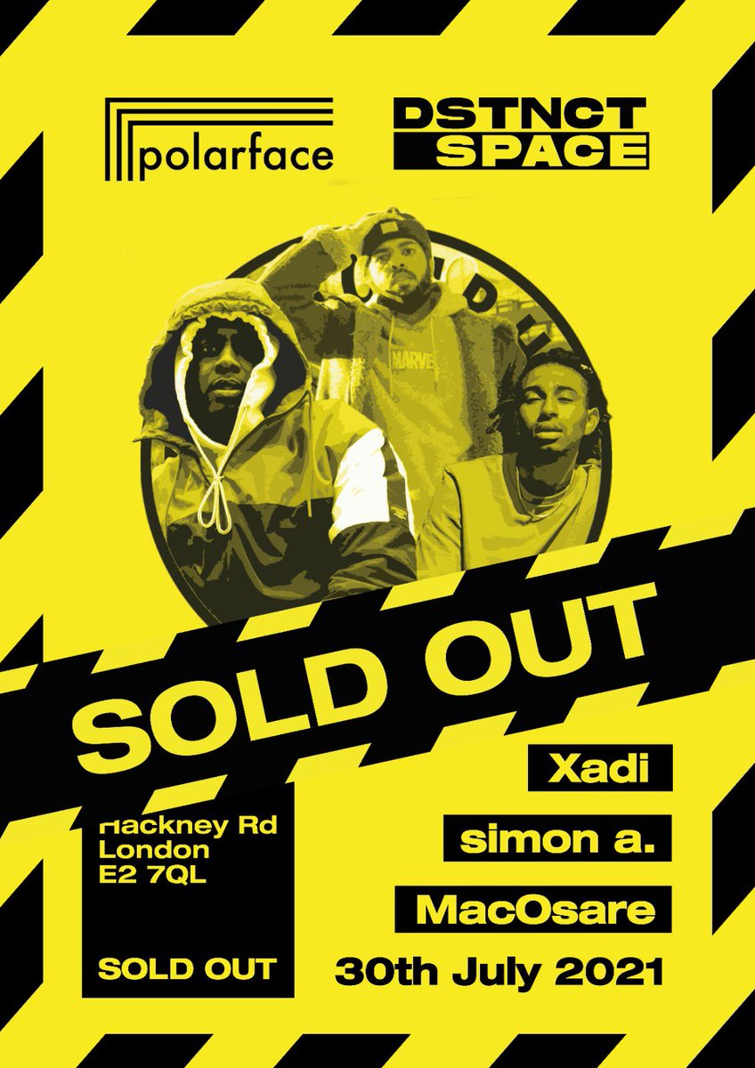 🚨 The Neighbourhood Watch 
Featuring <a href="/XadiBoii/">Xadi.</a>, Simon.a and MacOsare. 

SOLD OUT. See you on Friday!