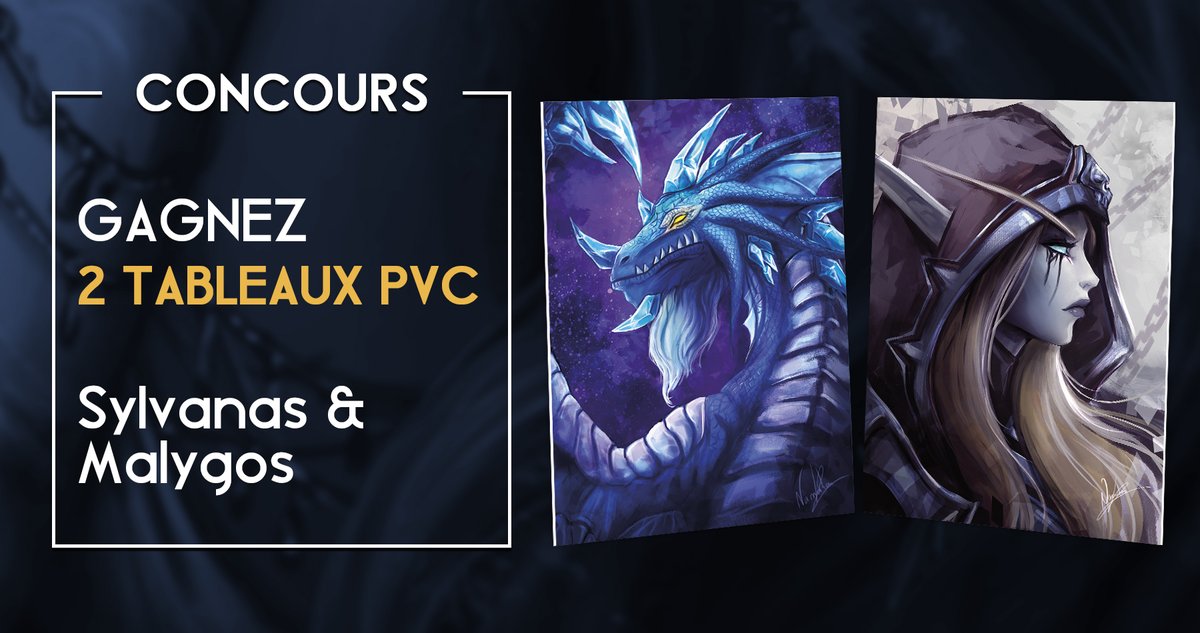 Namwhan_art's tweet photo. 🎁 CONCOURS 🎁

J'ai quelques tableaux avec des petits défauts esthétiques, du coup je vous les fait gagner au lieu de les jeter ! 

✅ Suivre @Namwhan_art
🔁 RT

🗓️ TAS le 01/08 en soirée
⚠️ Envoi en France métropolitaine uniquement.

#Concours #Sylvanas #dragon https://t.co/BOlFa8QspU