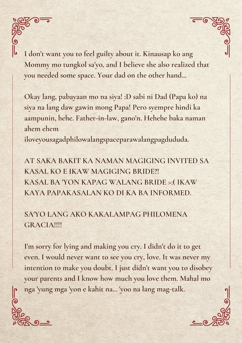 philogrcia's tweet photo. Isca's replies to Philo 🤣🥺💛
#SSPOF https://t.co/FFT25hReK2