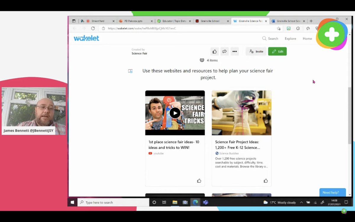 MrsHMacGregor's tweet photo. The 15-min #PDPalooza sessions are full of brilliant ways to use @Flipgrid. I've tuned into 4 sessions live but I'm going to skip the YouTube feed (https://t.co/u1UZtDvSLq) back&watch others in between!#FlipgridforAll #FlipgridforFamily #BuildingGlobalClassrooms #TeamMIEEScotland https://t.co/5Ve8G7F5U2