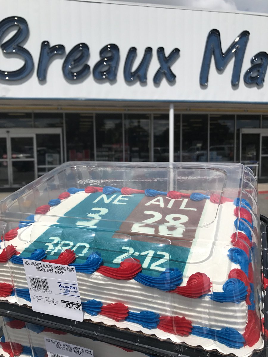 BreauxMart's tweet photo. The Saints report to camp today. Football is back! ⚜️Time to dust off the #failcake 😂🤣 https://t.co/2WYQjunVai
