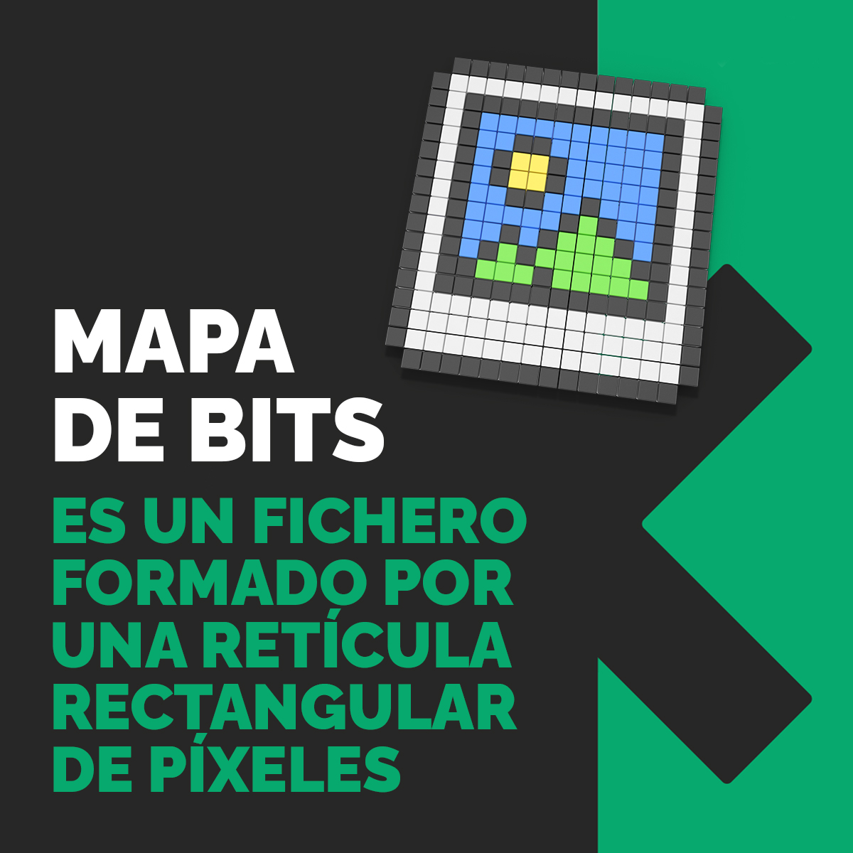 somos_chumbo's tweet photo. Una imagen en mapa de bits es un fichero de datos que representa una retícula rectangular de píxeles.

Los archivos más comunes de mapa de bits son JPG, BMP, GIF, TIFF…
 
#ImagenPíxeles #Mapadebits #somoschumbo #chumbocomunicación https://t.co/Z5uhsCO4Ua
