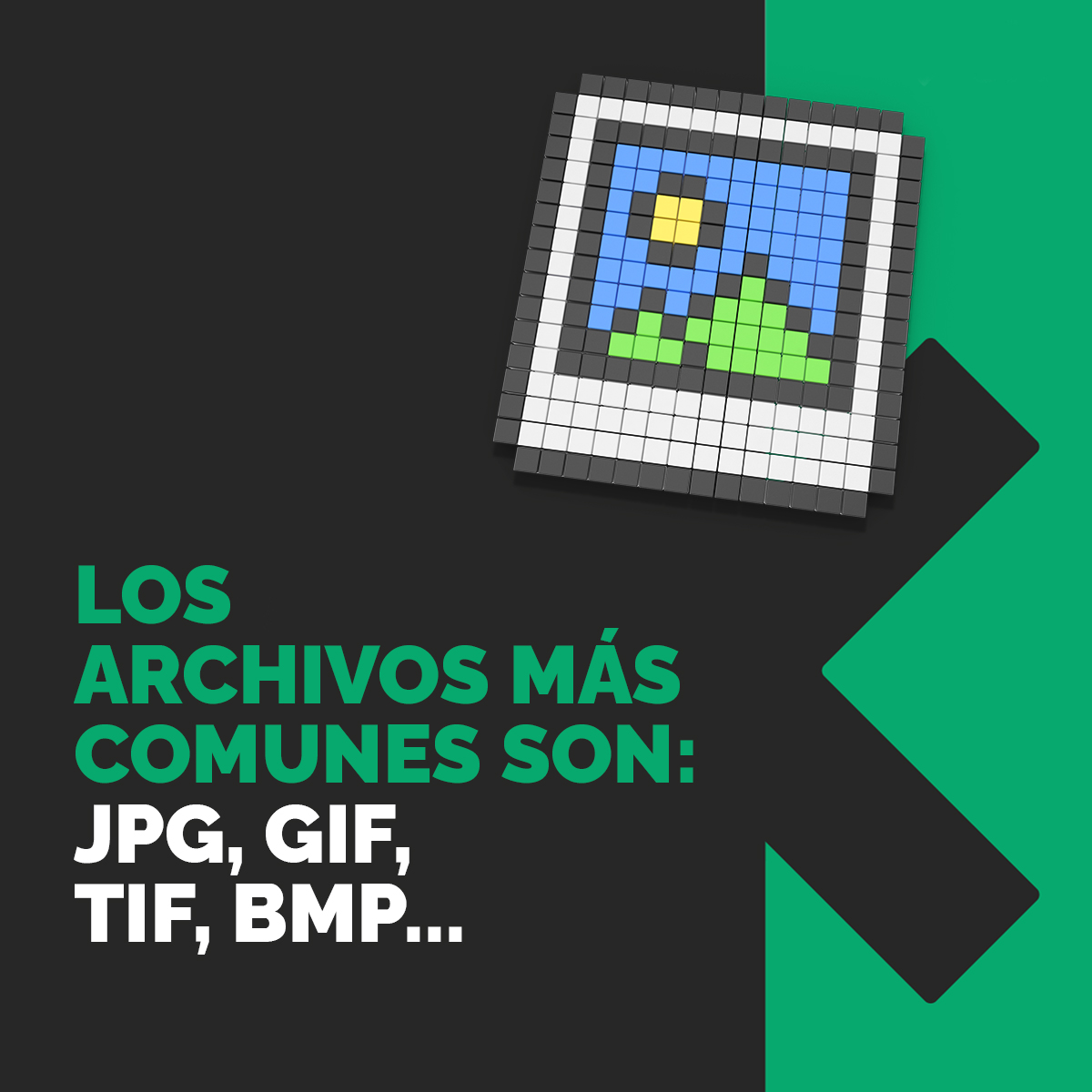 somos_chumbo's tweet photo. Una imagen en mapa de bits es un fichero de datos que representa una retícula rectangular de píxeles.

Los archivos más comunes de mapa de bits son JPG, BMP, GIF, TIFF…
 
#ImagenPíxeles #Mapadebits #somoschumbo #chumbocomunicación https://t.co/Z5uhsCO4Ua