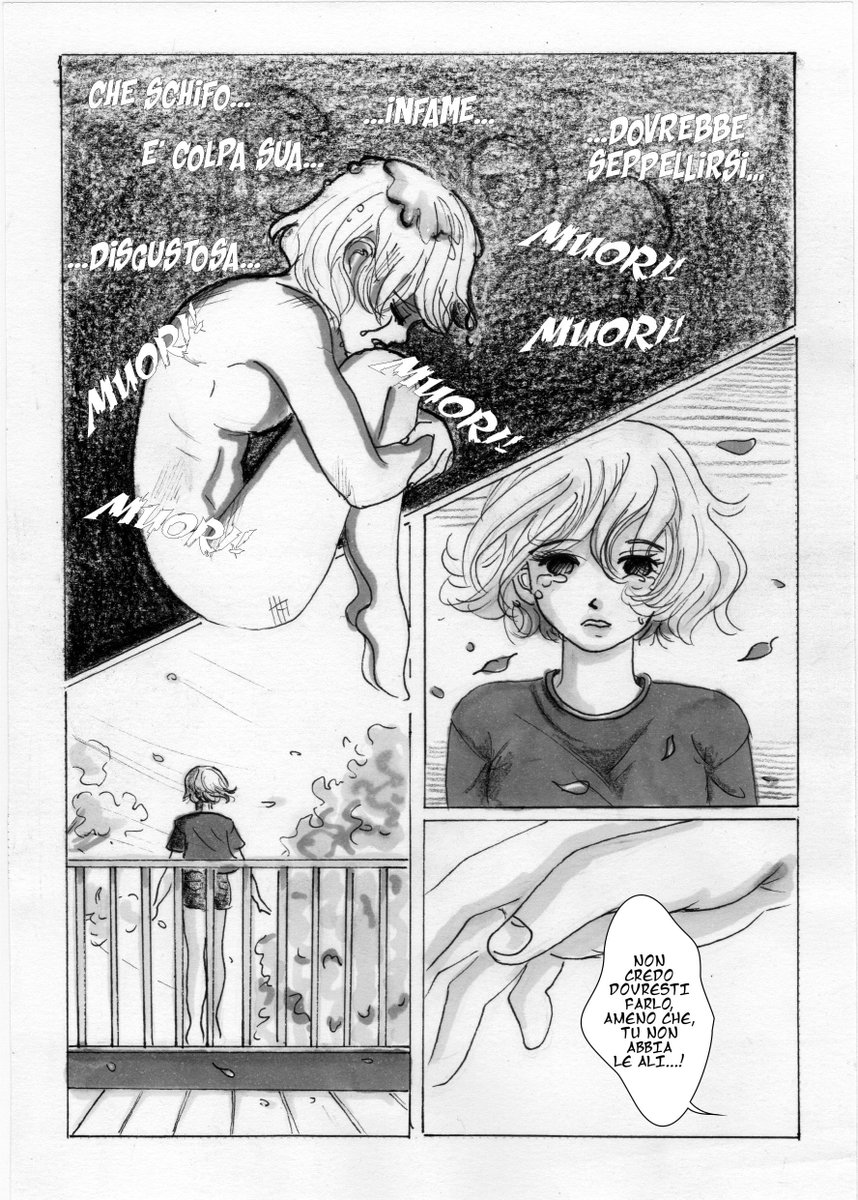 ConcorsiFumetti's tweet image. Passiamo da un’opera comica. ad una decisamente più drammatica: "𝗩𝗶𝗩𝗶" di 𝗞𝗶𝗺:𝟯, ottimamente realizzata con mezzo tradizionale, comunica in maniera diretta ma elegante la sua tematica.
.
.
.
.
.
.
#concorsifumetti #webcomicsitalia #fumetti #fumettisti #artistiitaliani