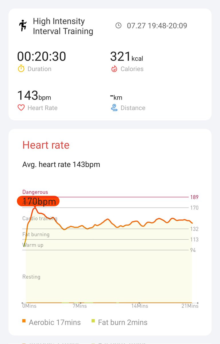 Day 9 #hiitchallengewithTicWatchE3  <a href="/Mobvoi_Official/">Mobvoi_Official</a>