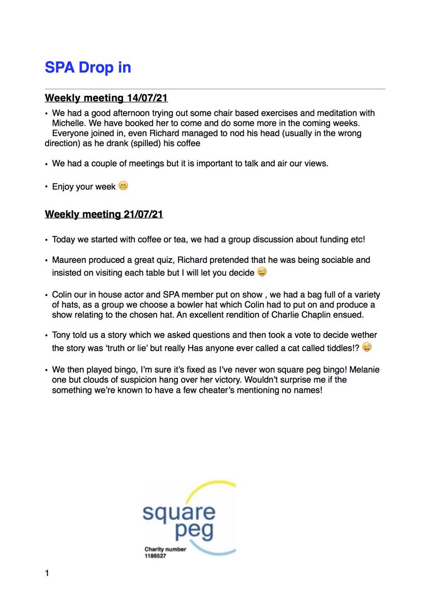 Square Pegs Activity tweet media