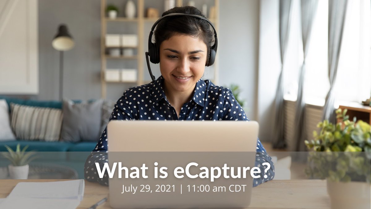 paperlessenv's tweet photo. Join us for a Tips &amp; Tricks webinar hosted by our own Priscilla Gutierrez THIS Thursday! 

Grow your understanding of eCapture and find out how to best incorporate it into your everyday processes. Let us help your team save time and money!

https://t.co/f6hvyKZwhm https://t.co/xee5PxV0vg
