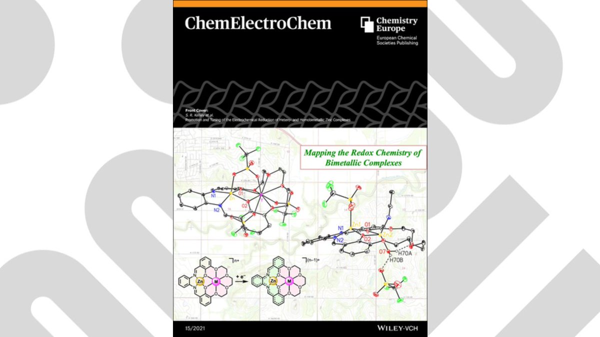 #OnTheCover Promotion and Tuning of the Electrochemical Reduction of Hetero- and Homobimetallic Zinc Complexes (Blakemore et al.) @KUChemistry @UnivOfKansas @KUCollege onlinelibrary.wiley.com/doi/10.1002/ce…
