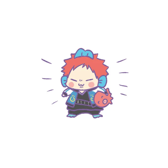 せっかくだからもうちょいドンの要素入れてくれても良かったのになぁ…というラクガキ
#tobi_hanken 