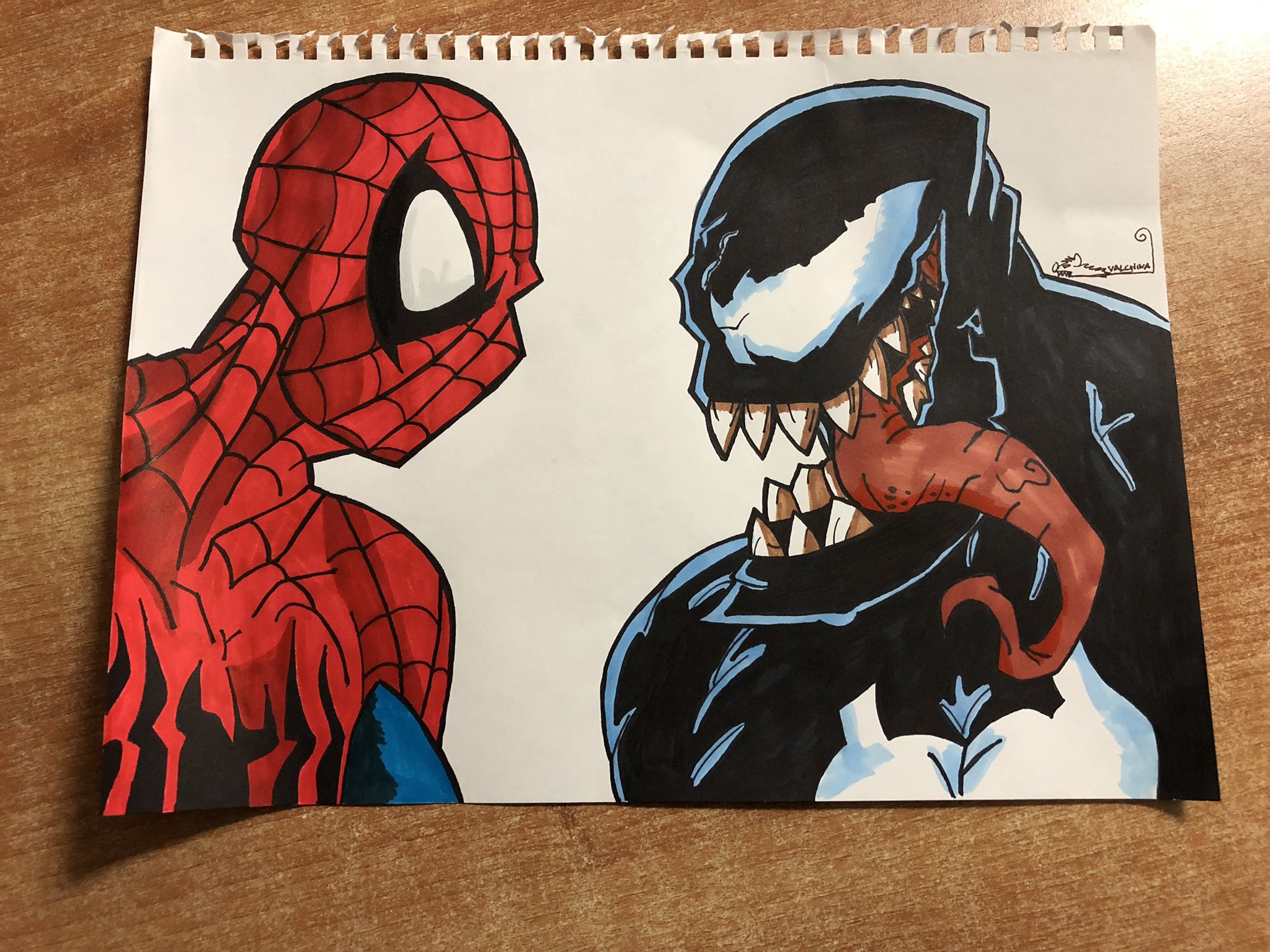 How to Draw Venom  Easy Drawing Art