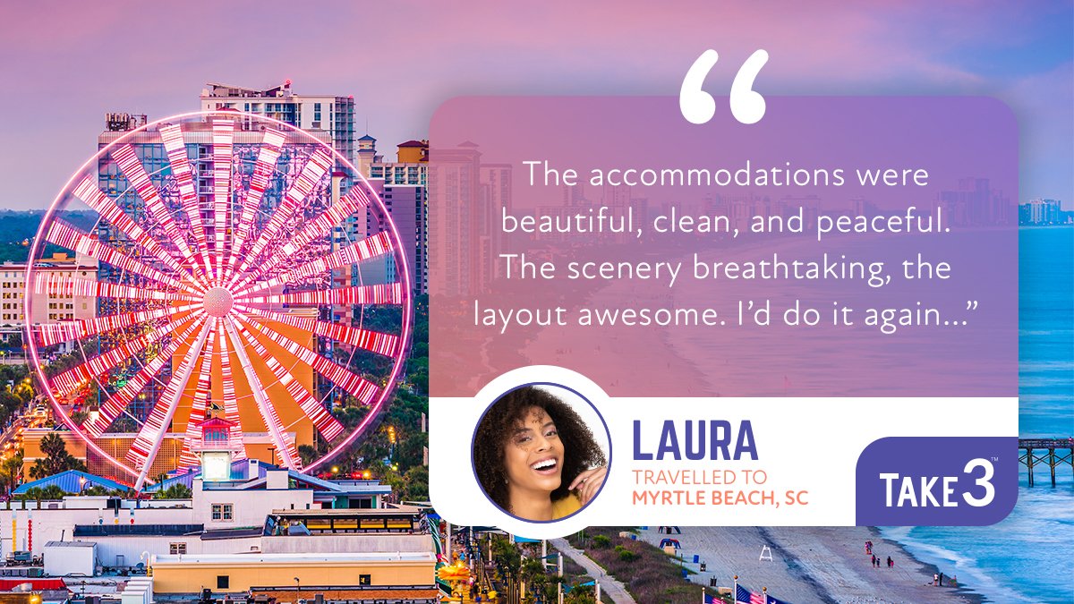 TakeThreeNights's tweet photo. “This experience was very relaxing, and rewarding in many ways. The staff was very courteous, and professional. The accommodations were beautiful, clean, and peaceful... I'd do it again, given the chance.” 

- Laura M. #customerreview https://t.co/xEf7lQi1Ts