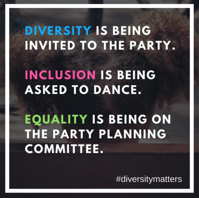 In thinking about our level of inclusive schools lately - this keeps coming to mind -  are we really being inclusive in our practices or simply sending an invitation. #allmeansall