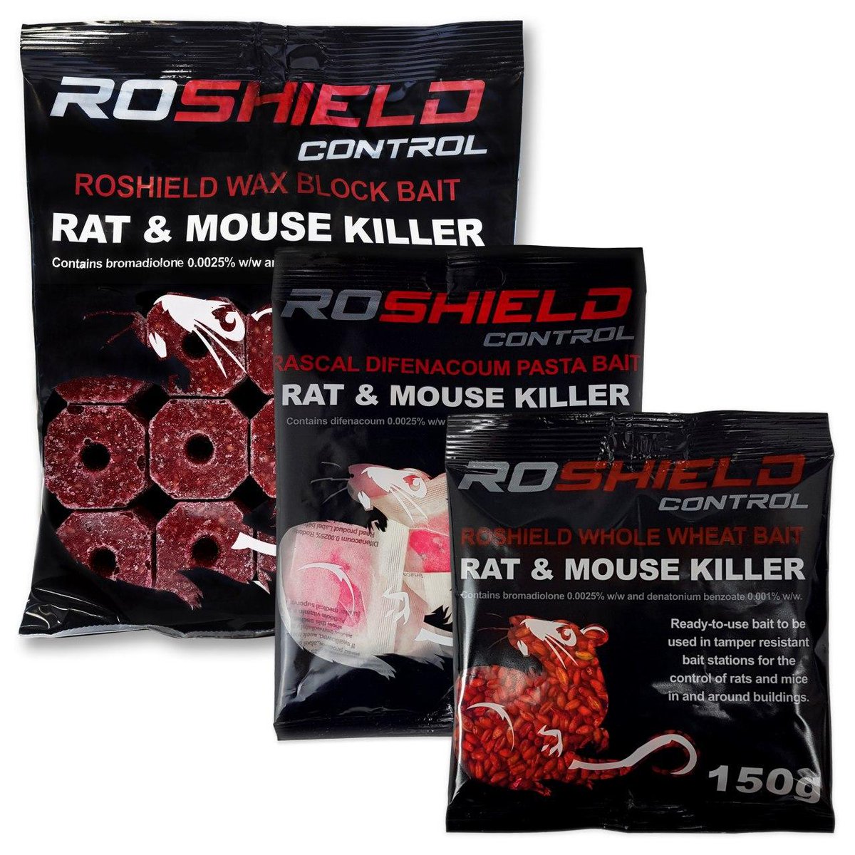 Roshield_UK's tweet photo. In need of a top up for your baiters or mouse boxes? get your packs of block, pasta and wheat poison from our website today! 

#fortproducts #pestcontrol #pestcontrolproducts #roshield #rempro #rats #mice #rodenticide #pesticide #DIYpestcontrol  #rattraps #mouseboxes  #rascals https://t.co/MZppOjHcFv