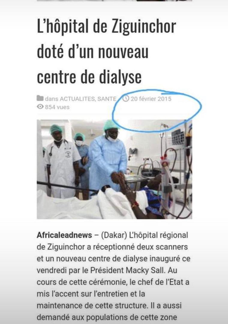 DiorfallGueye2's tweet image. La photo date de 2015. 
Macky yabé wouniou nonou kaye ak fi situation rewmi tolou.