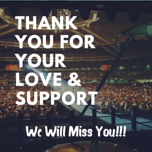 Thank you so much to everyone who took the time to share your love and memories. We will miss holding space for you to connect to each other, music and your favourite artists. We will also miss all the awesome exhibitions and events we were lucky enough to host.