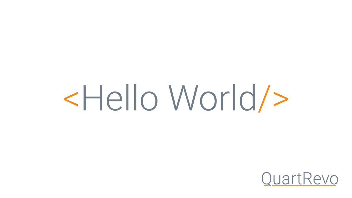 Hello World – here we are! 
QuartRevo freut sich auf den Austausch und die Kooperation zu den Themen der digitalen Transformation und Industrie 4.0 auf Twitter! 
Gehen wir’s gemeinsam an: Industrie 4.0 – von der Vision zur Anwendung.
#quartrevo #industrie40 #digital #innovation