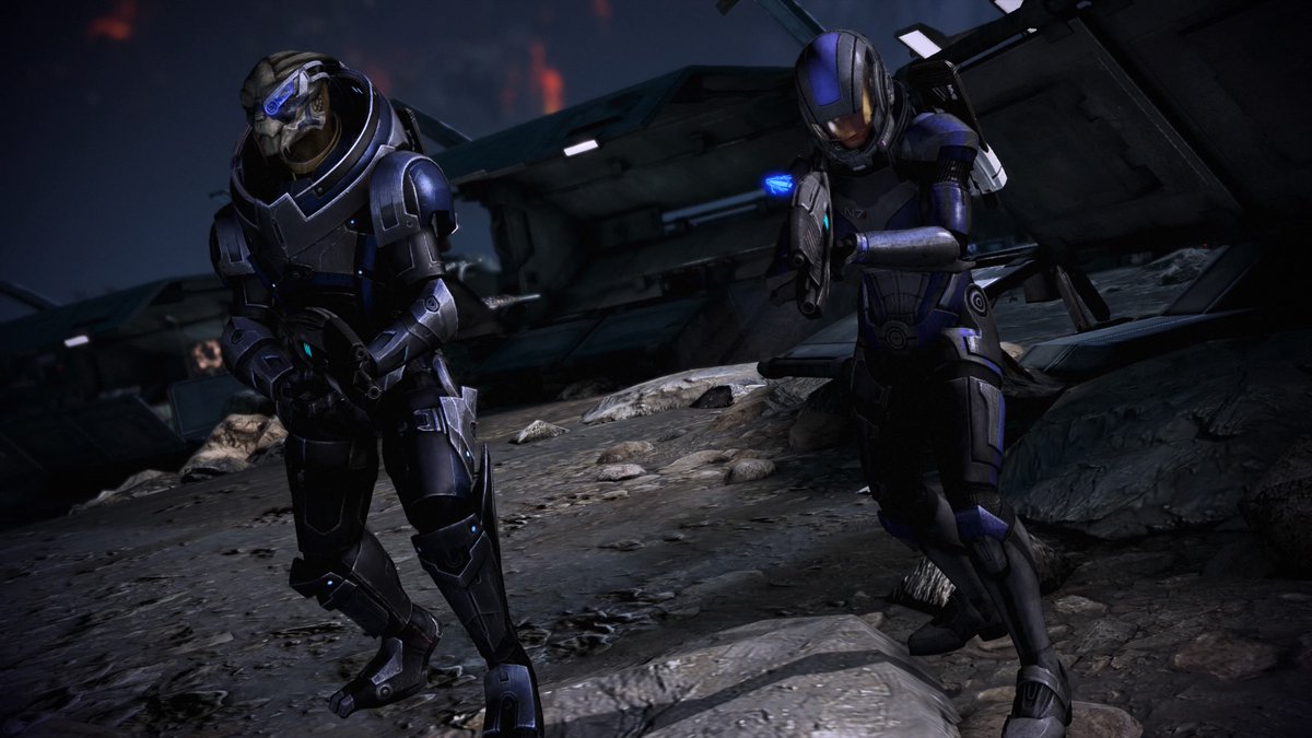 Matching armors <3
#Shakarian #garrus #femshep #masseffectlegendaryedition #PS4share