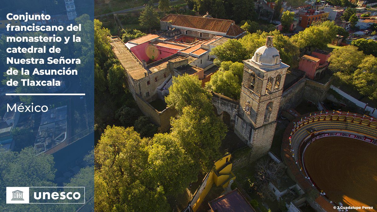 Irad_Santacruz's tweet photo. Felicidades #Tlaxcala el conjunto franciscano del monasterio y la catedral de Nuestra Señora de la Asuncion forma parte de la lista representativa del  #PatrimonioMundial por la #UNESCO https://t.co/XElpfkPqAL
