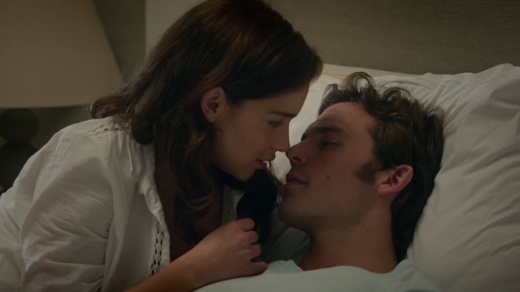 someone get sam claflin in another romance movie because i need more of THIS