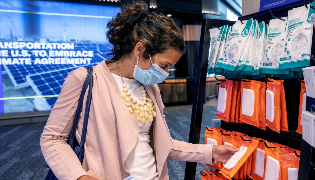 LaGuardia Airport. Wear a Face Covering. on Twitter "Thank you for wearing your mask AND