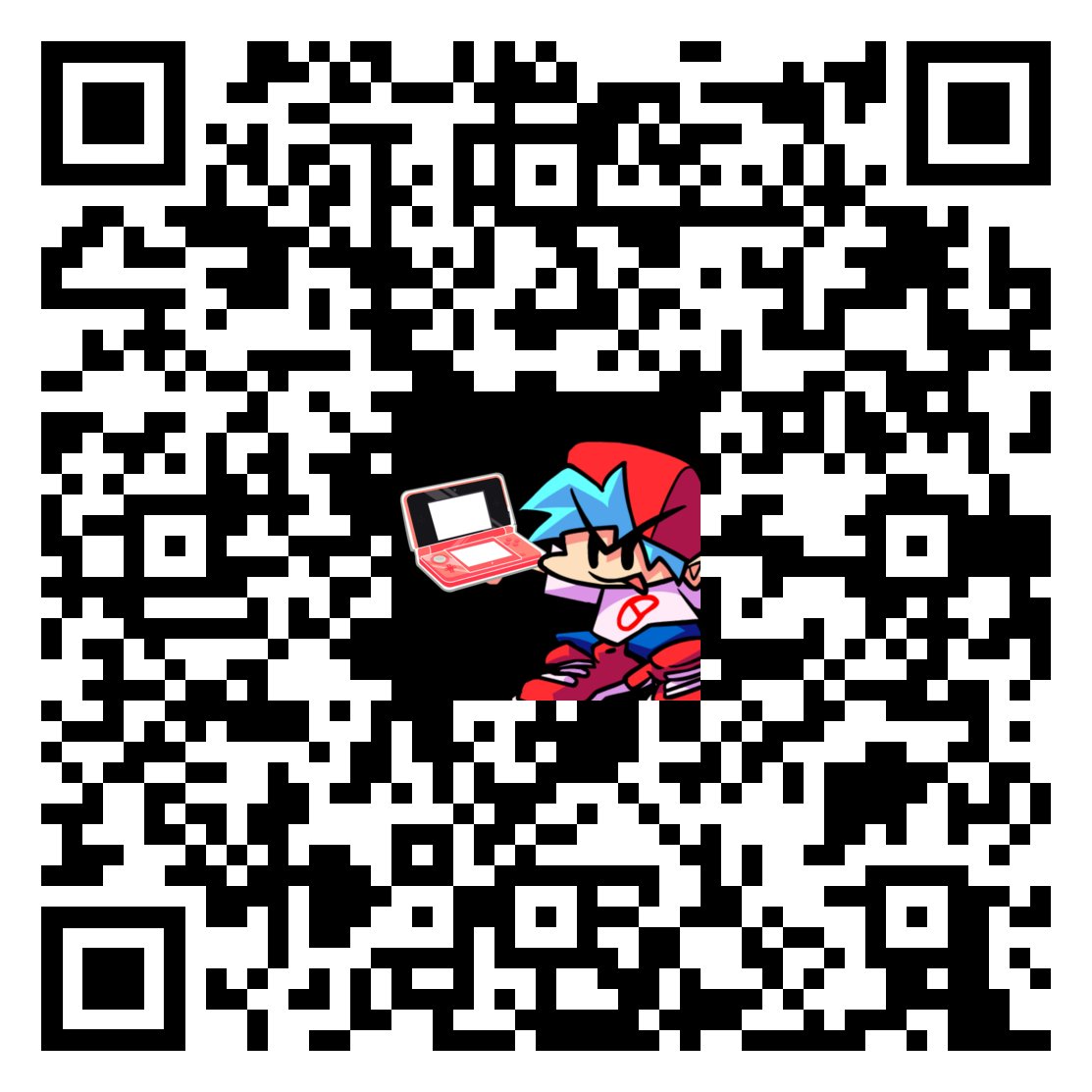 3DS FNF on Twitter: "For the people who have a webcam / scan the qr code: https://t.co/3KbeOh55ji" / Twitter