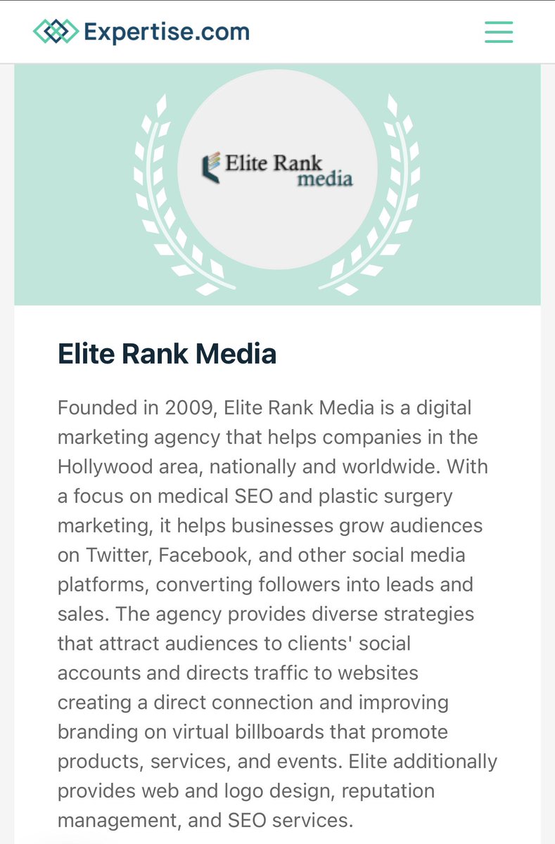 Thank you, Expertise for naming us one of the Best Social Media Agencies in South Florida