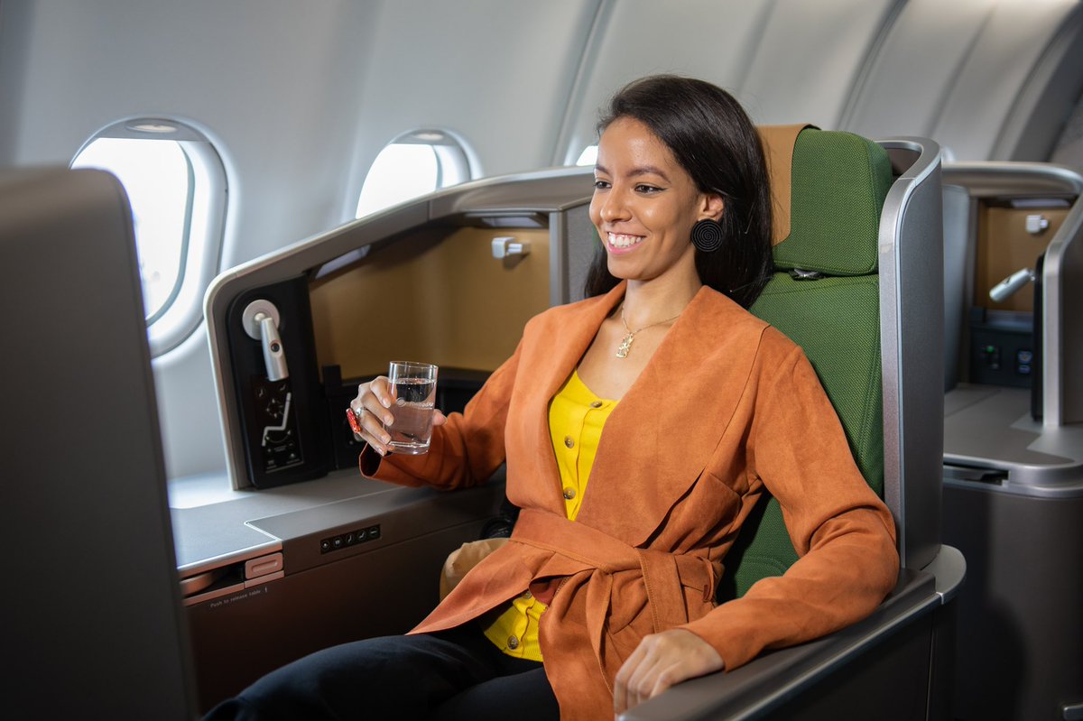 With a priority boarding, large work surface, flatbed seat and much more, our A330s business class cabins offer unmatched levels of comfort and convenience.
 
Book your flight here: rwandair.com 

#FlyTheDreamOfAfrica #FlySafeWithUs