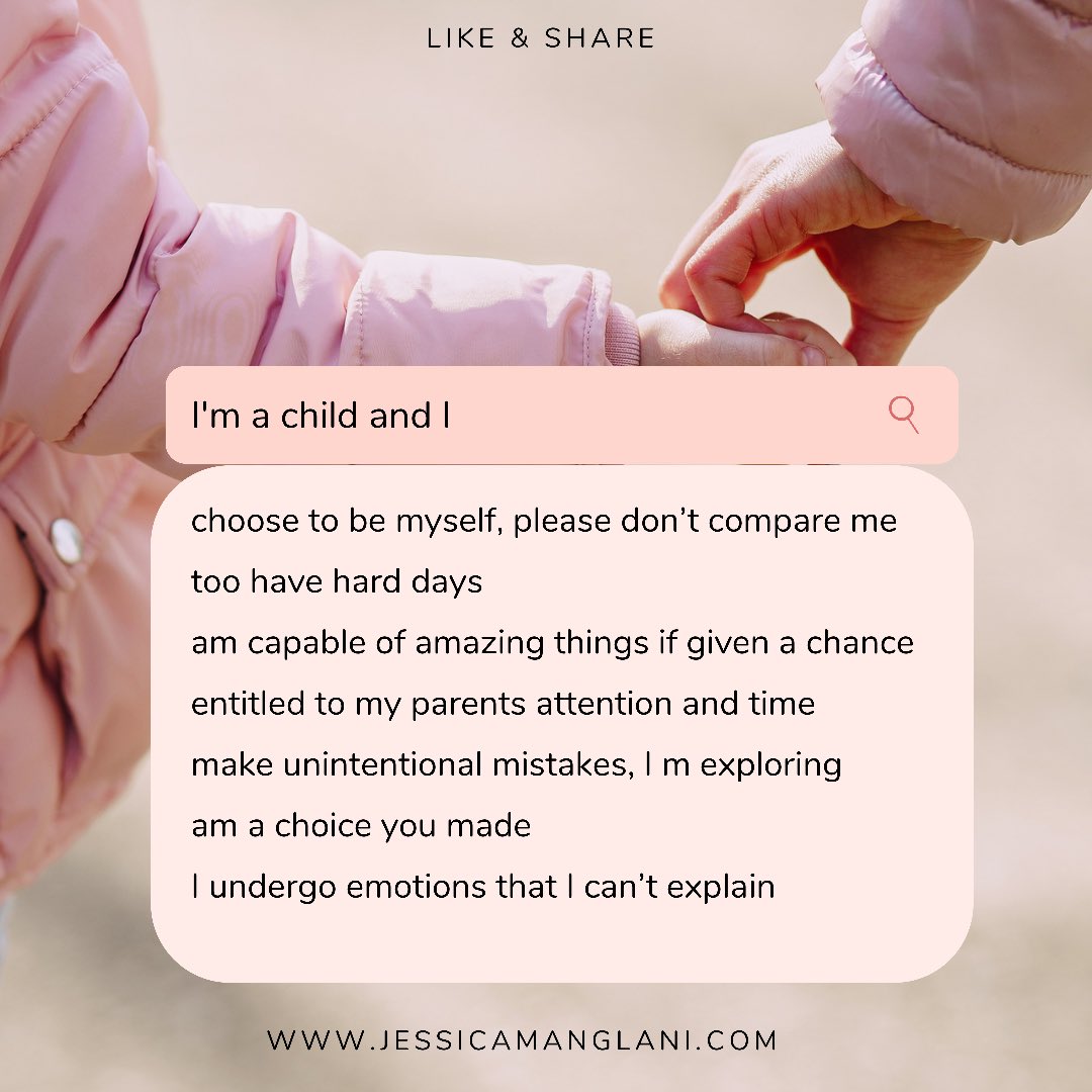 JessicaManglani's tweet image. What's going on in those small brains when they gobble coins, guzzle bathwater, scream, remain silent.
Big emotions, big questions!which they sometimes feel helpless to express
#dealingwithangrychildren #calmparenting #gentleparenting #positiveparenting #child #behaviour