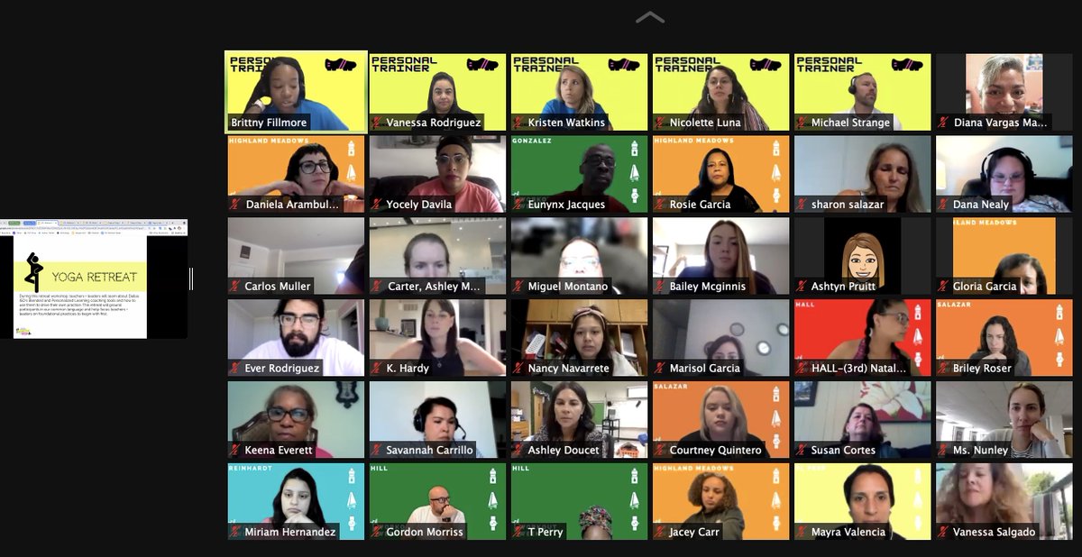 PersonalizeDISD's tweet photo. Let's get ready for Day 2 of #PLWorkoutWeek. It's Bootcamp Day.  Thanks for joining yesterday-Yoga Day. https://t.co/MZkObipk2p