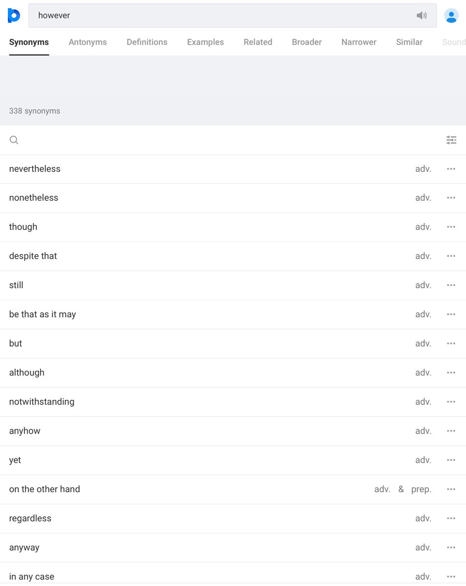 m0had3e's tweet photo. I just found this great app , it has web version too
You can search a word or a phrase and it gives you all the synonyms...
#langtwt #languagelearnin #EnglishLanguage https://t.co/oYTNwyh08u