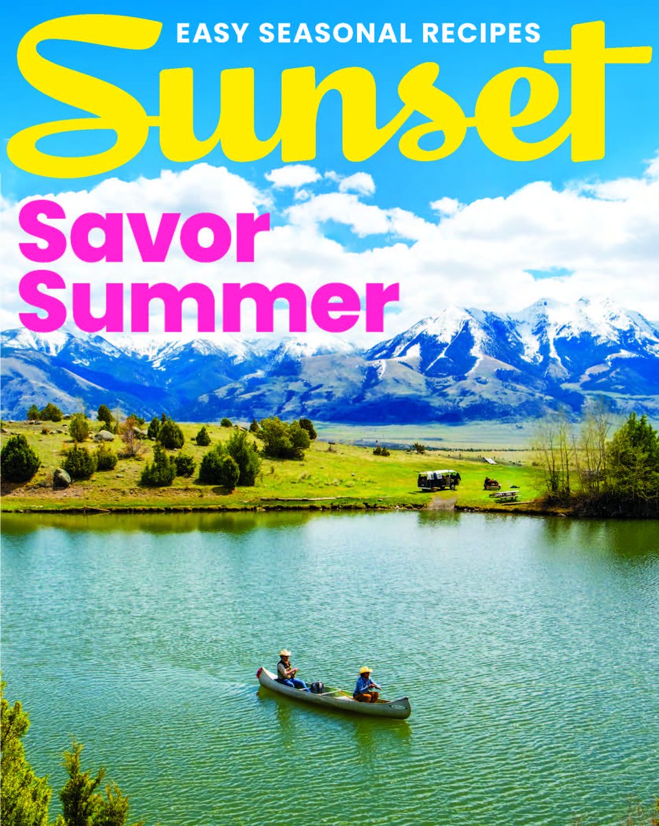 sunset's tweet photo. Our Waters of the West issue is out โจnow โจ on newsstands and the #SunsetMag app. Hereโs a taste of whatโs inside:
๐ด Easy seasonal recipes
๐๏ธ Secret beaches
๐ฃ Fly fishing in Montana
To subscribe or download the Sunset Magazine app visit https://t.co/9ltQyPzsd8 https://t.co/kFqoD43cu6