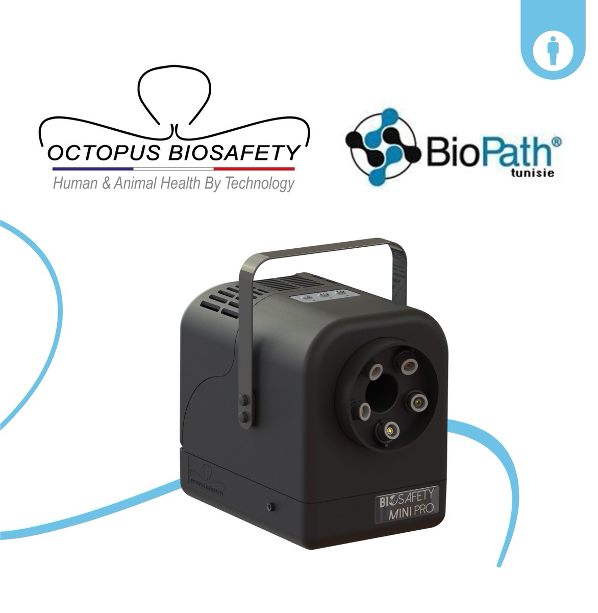 OBiosafety's tweet image. #OctopusBiosafety a le plaisir d’accueillir #BioPath dans son réseau de distribution 🙂👏 BioPath est spécialisée dans la distribution de #matériel #médical en #Tunisie 🇹🇳 Grâce à ce partenariat, nos dispositifs de #désinfection sont désormais disponibles partout en Tunisie 👍