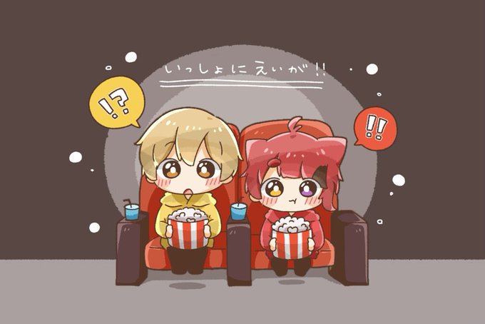 「popcorn yellow eyes」 illustration images(Latest)