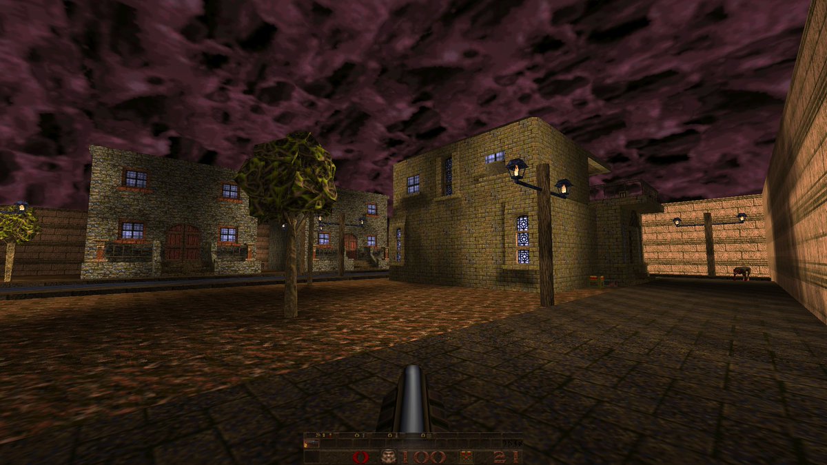 EightBitVic's tweet image. Screenshots from my first map in #trenchbroom #quakemapping