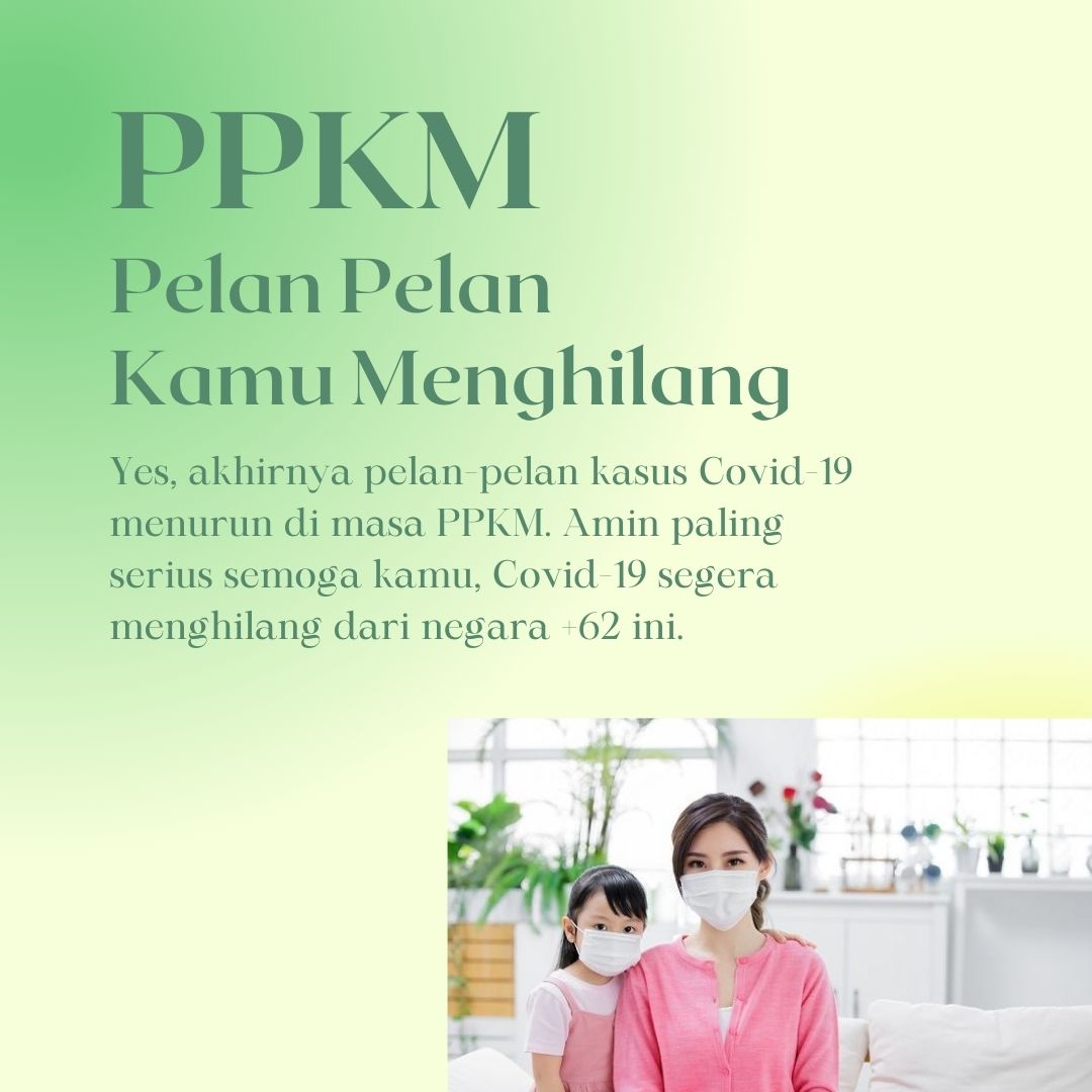 tiamunir's tweet image. PPKM pelan-pelan kamu menghilang 💕

Jangan pernah lelah untuk terus berdoa dan berusaha, berharap pandemi ini akan segera berakhir.

Jangan sampai lengah terus disiplin prokes agar covid-19 pelan-pelan menghilang dan kita kembali hidup normal.

#TerimaKasihKamu 

^thread^