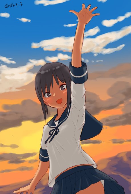 吹雪さんに見えない・・・

#艦これ版深夜の真剣お絵描き60分一本勝負
#艦これ版真剣お絵描き60分一本勝負_20210727
#吹雪 