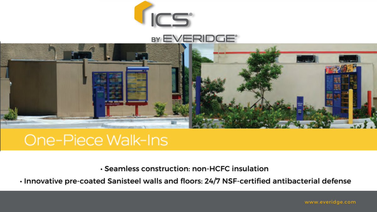 EveridgeBrands's tweet image. Designed specifically to meet the needs of convenience stores, sporting venues and other foodservice institutions, the ICS one-piece walk-in concept represents the best in economical and practical.

everidge.com/brands/ics/

#Everidge #EveryStepofTheWay #ICS #OnePiece #Walkins