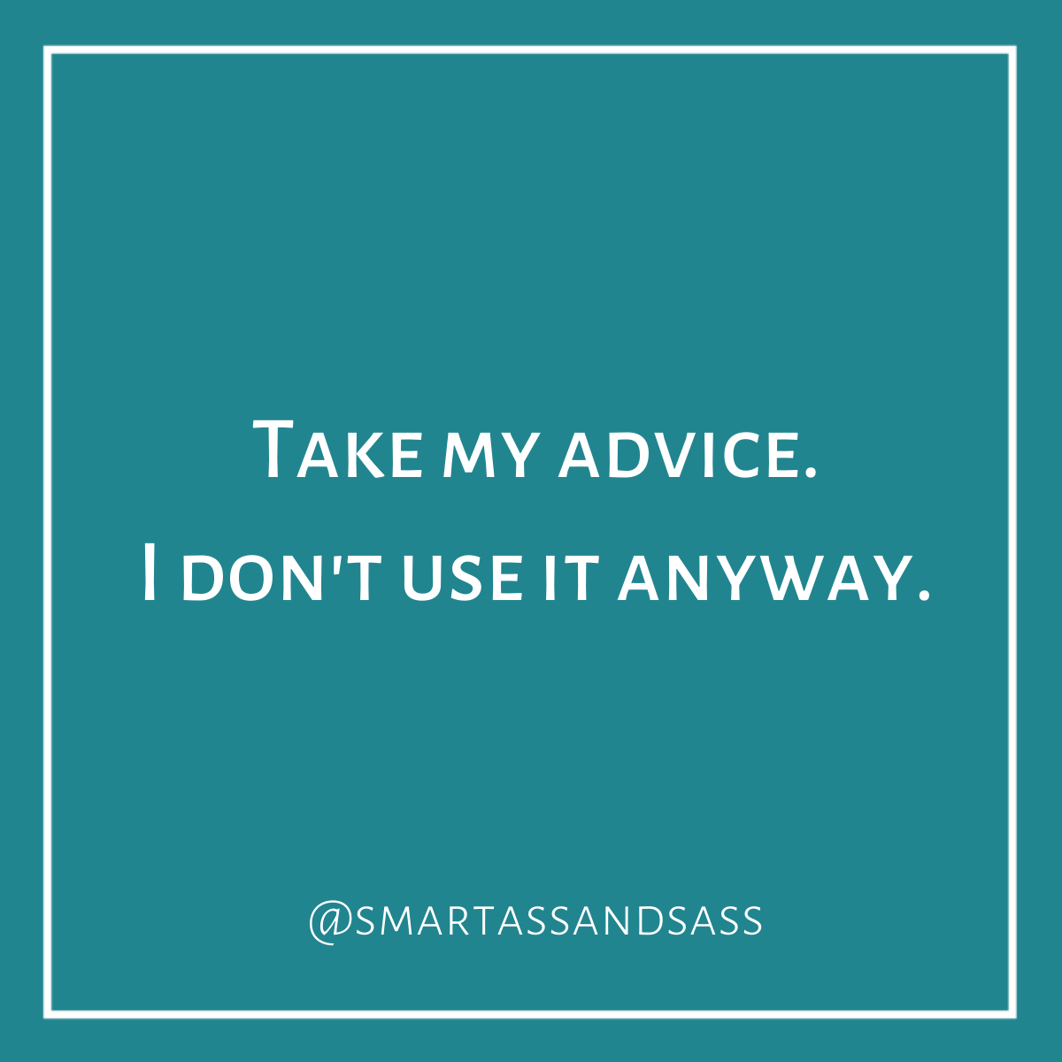 SmartassAndSass's tweet image. Take it, and 🏃‍♀️ RUN 🏃‍♀️with it

✨ sassysub.com/subscribe⁠
·
·
·
·
#takeit #andrun #relatable #funny #humor #instagood #lol #advice #wtf