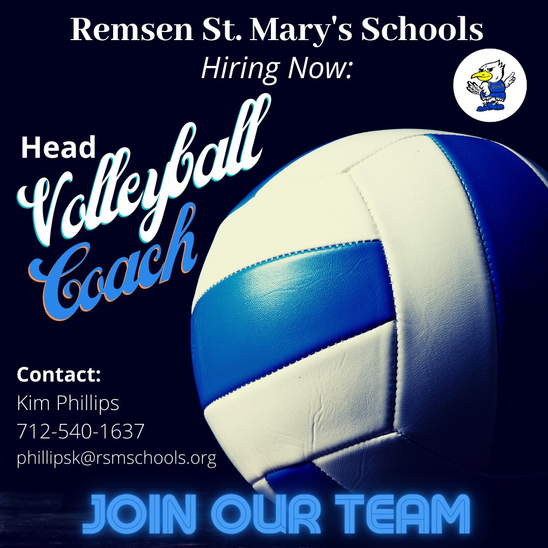 Remsen St. Mary's on Twitter "We're hiring! Join the team RSMSchools