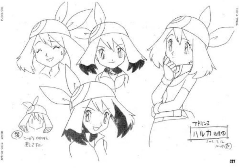 Found this cool concept art of May from the pokemon anime. #anipoke 