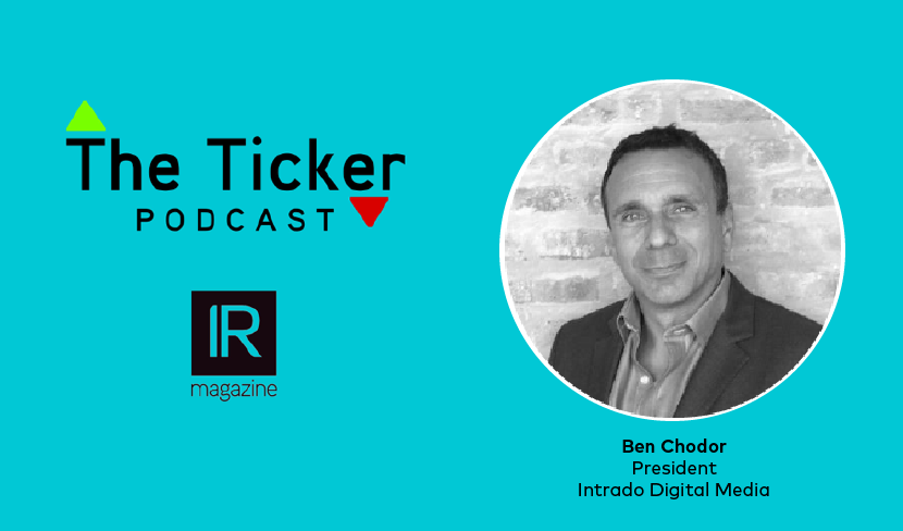 Intrado Digital Media (now Notified) (@intradodigital) on Twitter photo Video has changed everything. Our president <a href="/s57benchodor/">Ben Chodor</a> talks about the future of #InvestorEvents in a post-COVID world on the @IRMagazine Ticker #podcast. Listen here: ow.ly/1vNm50FE0nx #IR #InvestorRelations Video has changed everything. Our president <a href="/s57benchodor/">Ben Chodor</a> talks about the future of #InvestorEvents in a post-COVID world on the @IRMagazine Ticker #podcast. Listen here: ow.ly/1vNm50FE0nx #IR #InvestorRelations