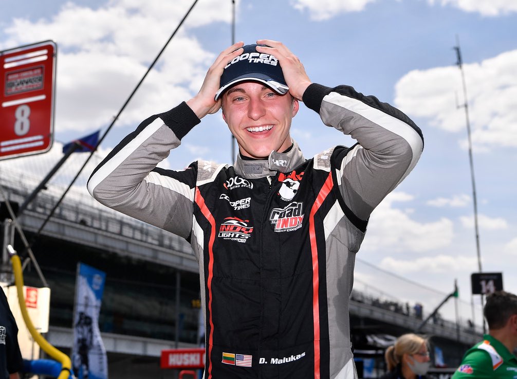 mrdemmendaal's tweet image. NEWS: While Kyle Kirkwood and Devlin DeFrancesco are both in contention for an #INDYCAR seat, as per @RACERmag, so is David Malukas 💪

The 19-year old American, currently P2 in Indy Lights points, told me last week there’s “about a 65-70%” chance that he is in IndyCar in 2022 👇