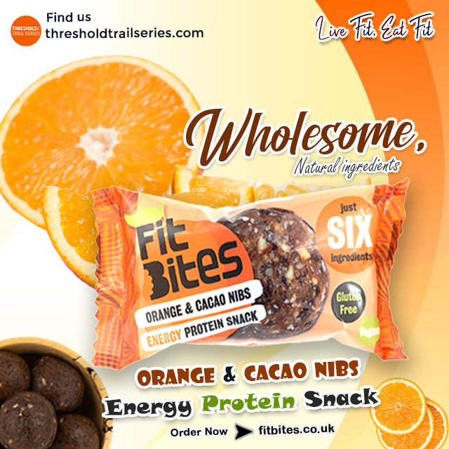 DELICIOUS FRUIT &amp; NUT BALL -ORANGE &amp; CACAO NIBS
@thresholdtrailseries_
#FitBites #Fitness #Snack #Superfoodsuk #Driedfruits #Nuts #Ingredients #Glutenfree #Artisan  #nutrition #cycling #cyclingsnacks
#RTTK2021
Find something special > fitbites.co.uk