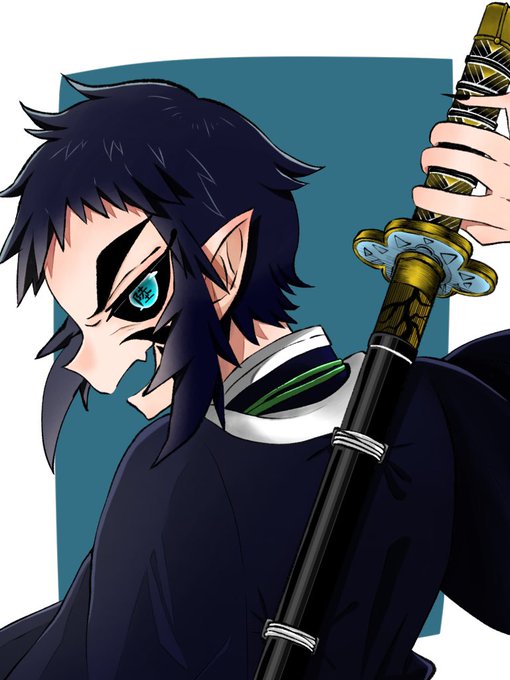 チョコレートさんがTwitterに投稿した獪岳(鬼滅の刃)のイラスト。