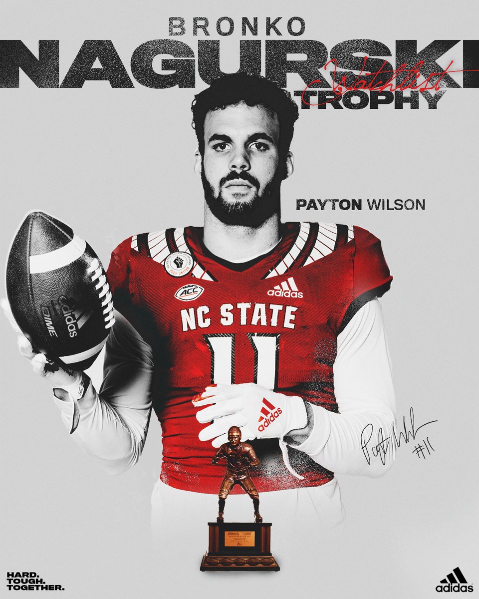 Congrats (again!) to Payton Wilson - named today to the watch list for the Nagurski Trophy. #HTT