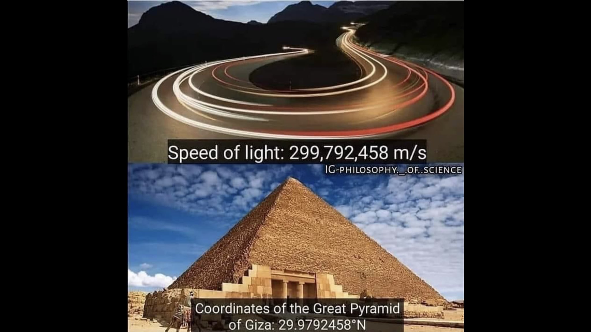 Twitter News："The light perfectly matches the of the great pyramid https://t.co/POebOgR6eD" / Twitter