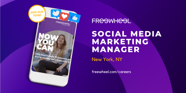 JayBecks's tweet photo. FreeWheel is seeking a seasoned social media marketing professional with 5-7 years of experience. Do you know anyone who would be perfect for this role? Connect with the hiring manager @TerraIncognita. #twittermarketing #socialmedia #smmgr #ComcastEmp https://t.co/KY5D2AU3AC https://t.co/liuMOrpFKa